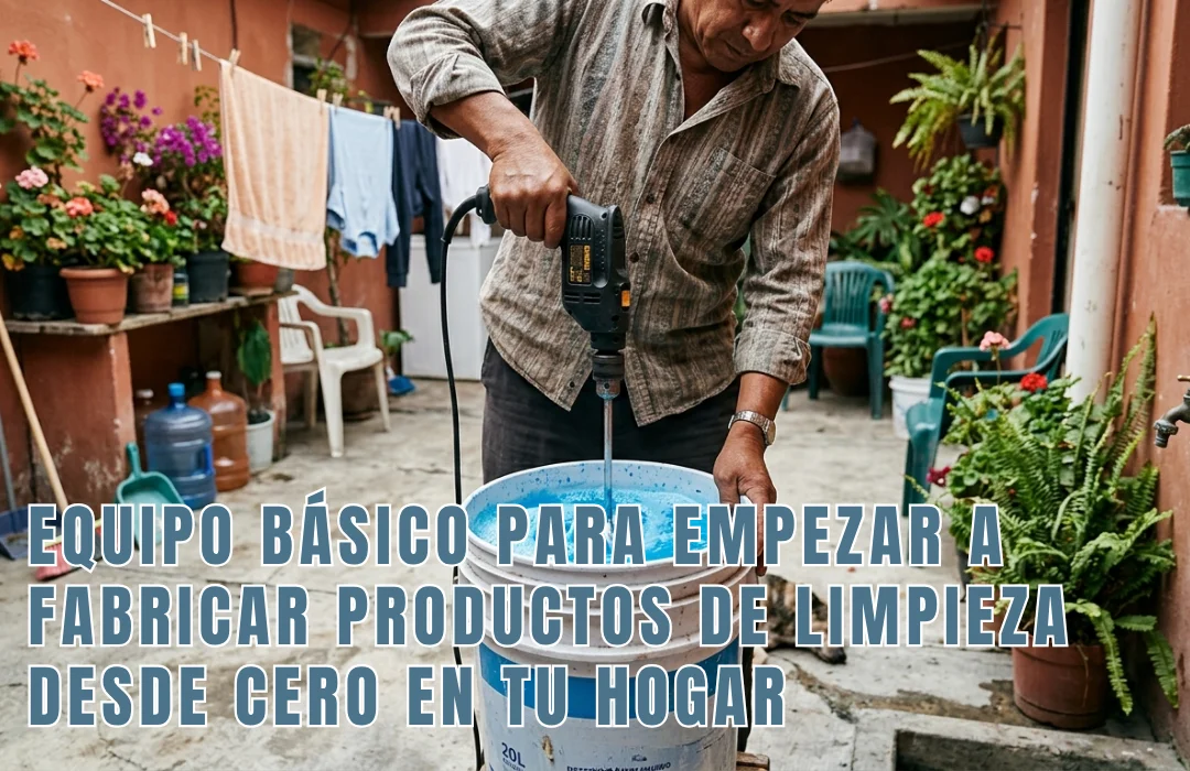 ¿Qué necesitas para empezar a fabricar productos de limpieza desde cero? Te lo platicamos paso a paso¿Tienes ganas de fabricar tus propios productos de limpieza pero no sabes por dónde empezar? - QUIMICA BOSS